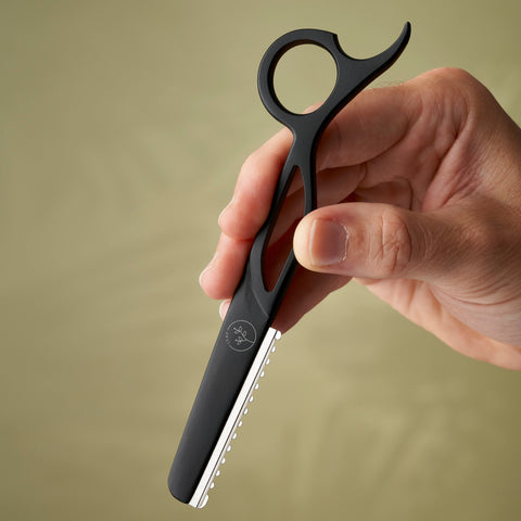 Leaf Black Edition Hairdressing Razor